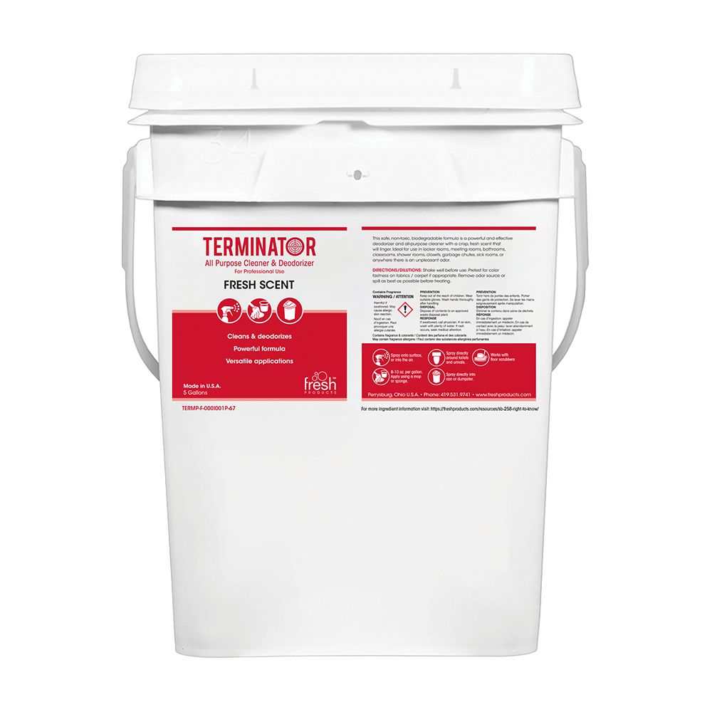 Product: Terminator- All Purpose Cleaner:Pail