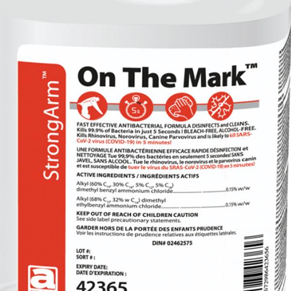 Product: On The Mark Cleaner & Disinfectant